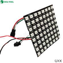 good quality SMD5050 RGBW SK6812 P10 8x8cm flexible pixel LED ws2812b matrix